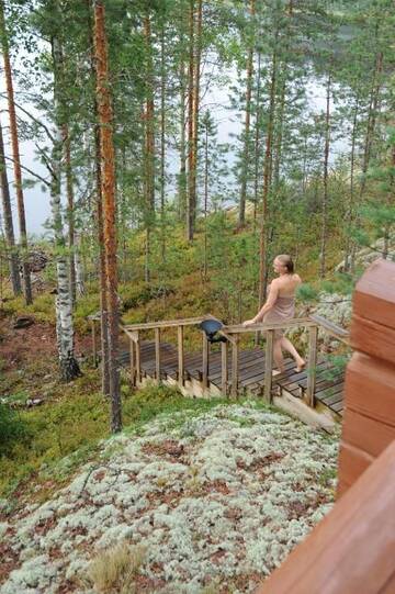 Фото номера Шале с 3 спальнями Шале Loma-Väkkärä Holiday Cabins Saimaa г. Liiansaari 30