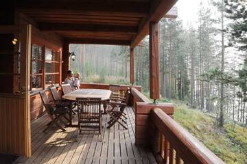 Фото номера Шале с 3 спальнями Шале Loma-Väkkärä Holiday Cabins Saimaa г. Liiansaari 8