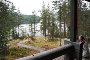 Фото номера Шале с двумя спальнями Шале Loma-Väkkärä Holiday Cabins Saimaa г. Liiansaari 11