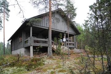 Фото номера Шале с двумя спальнями Шале Loma-Väkkärä Holiday Cabins Saimaa г. Liiansaari 14