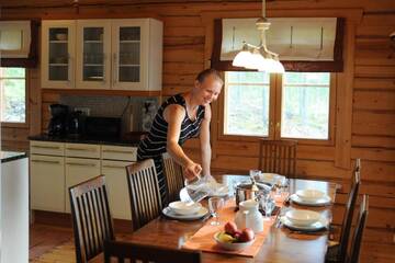 Фото номера Шале с 3 спальнями Шале Loma-Väkkärä Holiday Cabins Saimaa г. Liiansaari 15